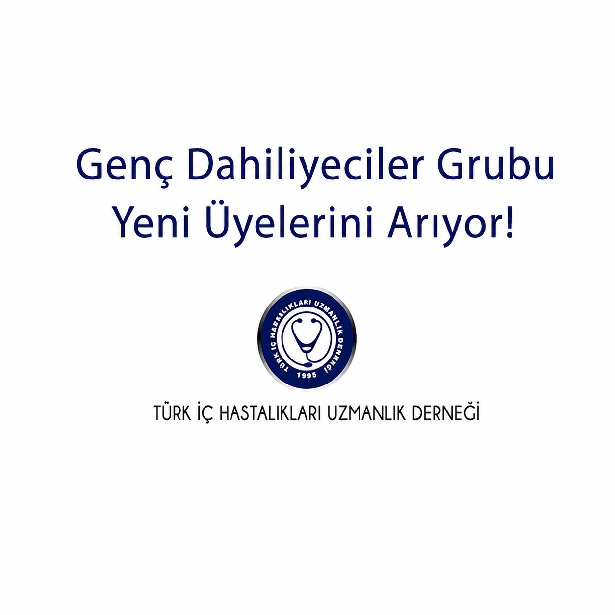 genç dahiliyeciler grubu yeni üyelerini arıyor